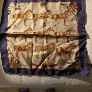 Men’s silk kerchief. 6”x 6”